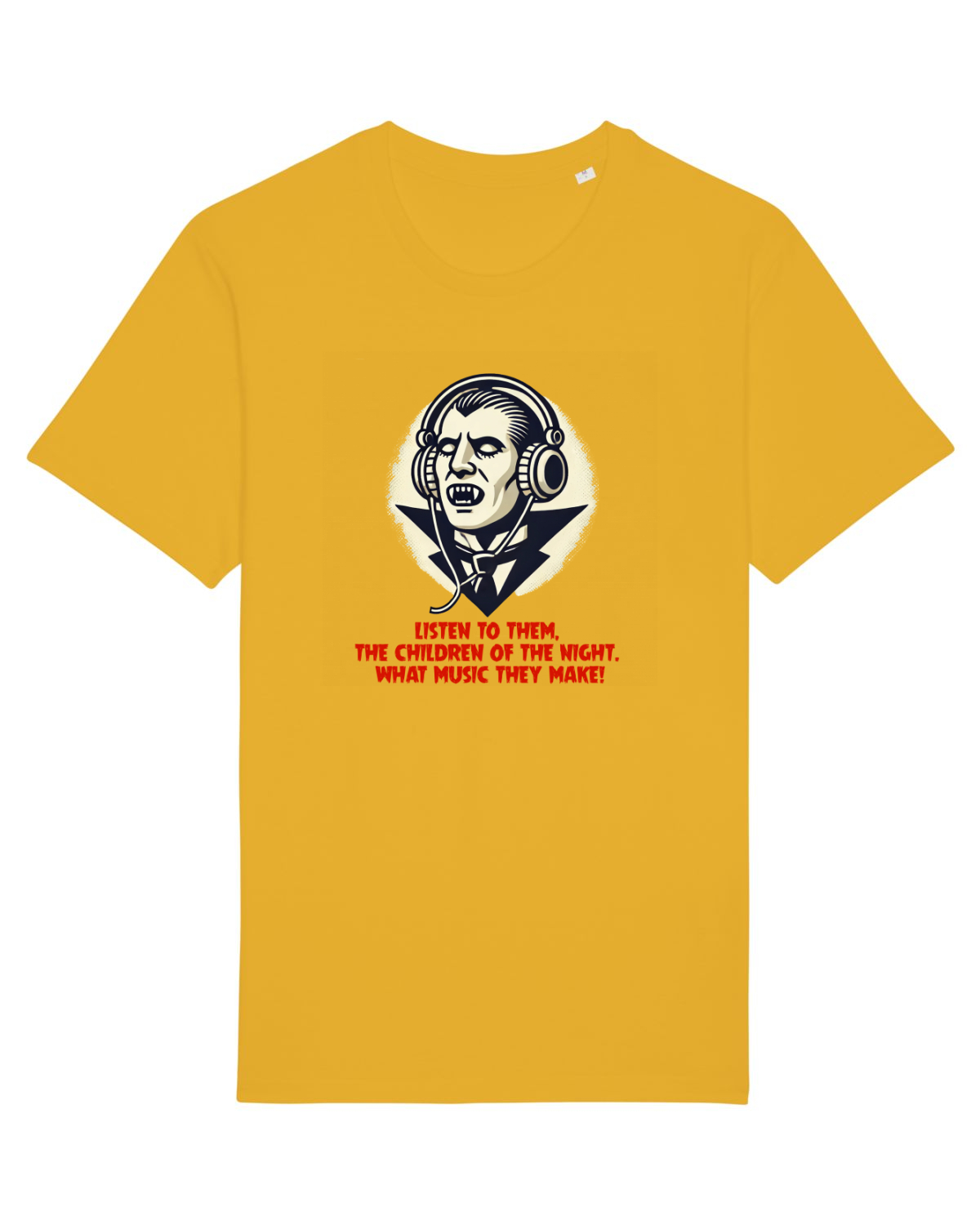 Tricou mânecă scurtă Unisex Rocker Spectra Yellow