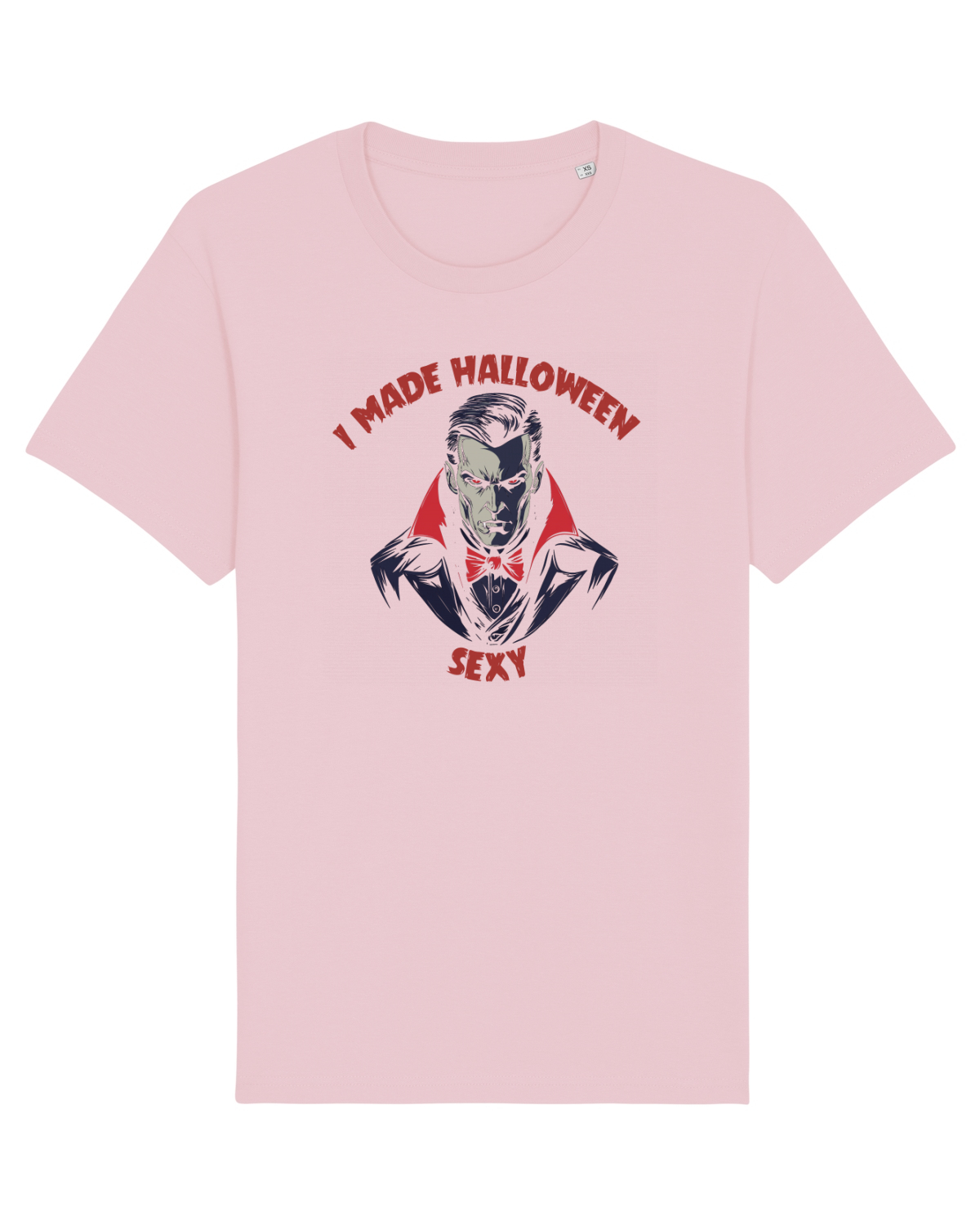 Tricou mânecă scurtă Unisex Rocker Cotton Pink