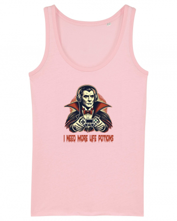 DRACULA -I NEED MORE LIFE POTIONS  Cotton Pink