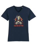 DRACULA -I NEED MORE LIFE POTIONS  Tricou mânecă scurtă guler V Bărbat Presenter