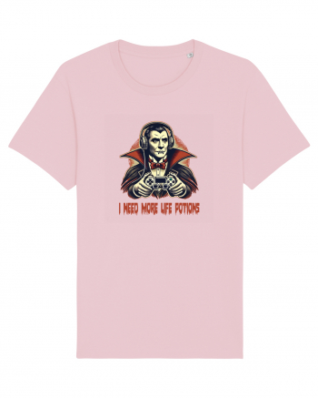 DRACULA -I NEED MORE LIFE POTIONS  Cotton Pink