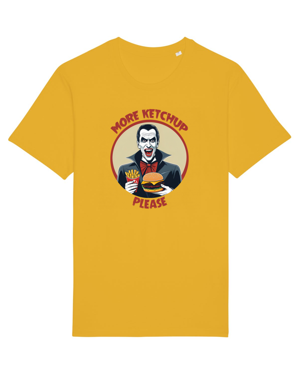 Tricou mânecă scurtă Unisex Rocker Spectra Yellow