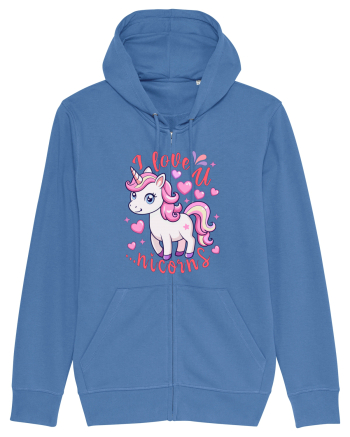 Imi place de tine. Pardon, de unicorni Bright Blue
