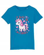 Imi place de tine. Pardon, de unicorni Tricou mânecă scurtă  Copii Mini Creator