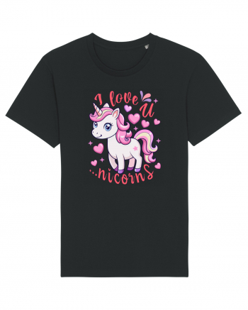 Imi place de tine. Pardon, de unicorni Tricou mânecă scurtă Unisex Rocker