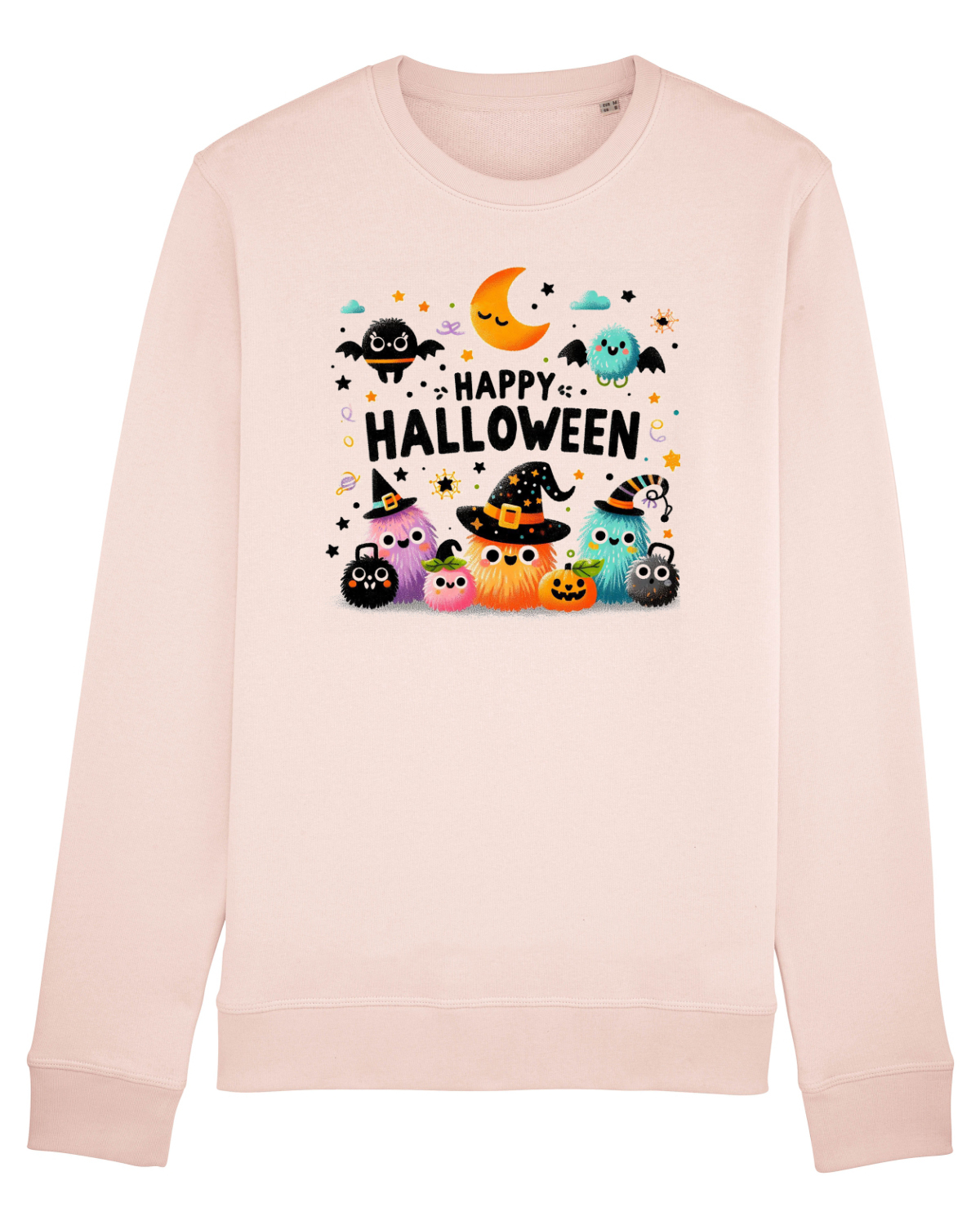 Bluză mânecă lungă Unisex Rise Candy Pink