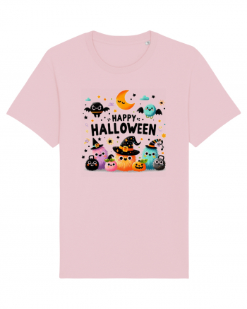 Happy Halloween cute ghost buddies Cotton Pink