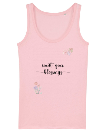 Count your Blessings Cotton Pink