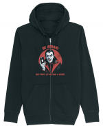 DRACULA - BE AFRAID, BUT FIRST, LET ME TAKE A SELFIE Hanorac cu fermoar Unisex Connector