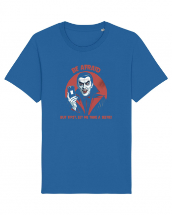 DRACULA - BE AFRAID, BUT FIRST, LET ME TAKE A SELFIE Royal Blue