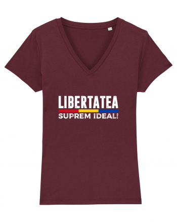 Libertatea, Suprem Ideal! Burgundy