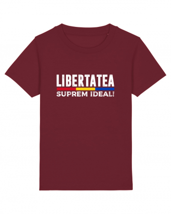 Libertatea, Suprem Ideal! Burgundy