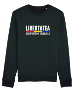 Libertatea, Suprem Ideal! Bluză mânecă lungă Unisex Rise