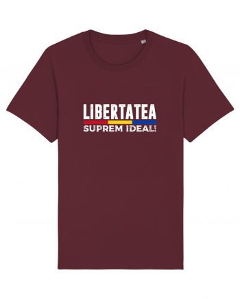 Libertatea, Suprem Ideal! Burgundy