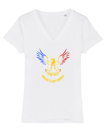 MANDRA CA SUNT ROMANCA - acvila de munte White