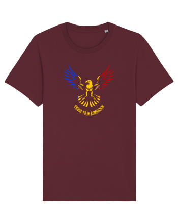 PROUD TO BE ROMANIAN - acvila de munte Burgundy