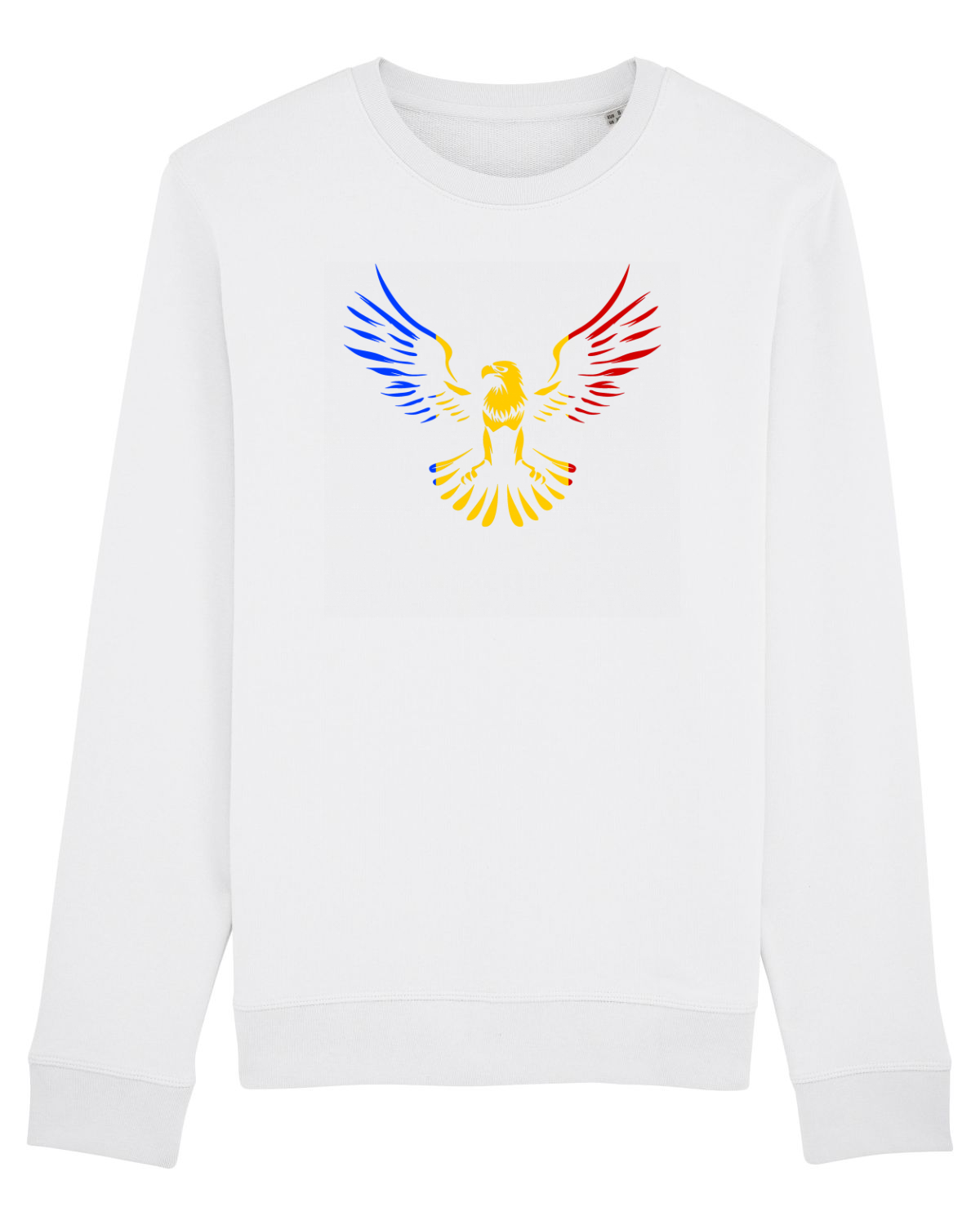 Bluză mânecă lungă Unisex Rise White