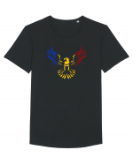 ROMAN ROMANCA ROMANIAN - Mountain Eagle - acvila de munte 1 Tricou mânecă scurtă guler larg Bărbat Skater