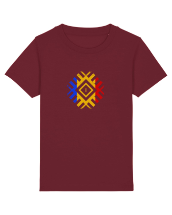 OCHIUL CARE APARA DE DEOCHI - SIMBOL ROMANESC Burgundy
