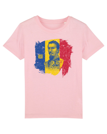Unirea 1859 - Alexandru Ioan Cuza Cotton Pink
