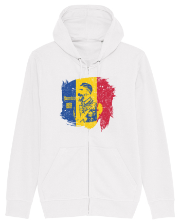 Unirea 1 Decembrie 1918 - Regele Ferdinand 1 White