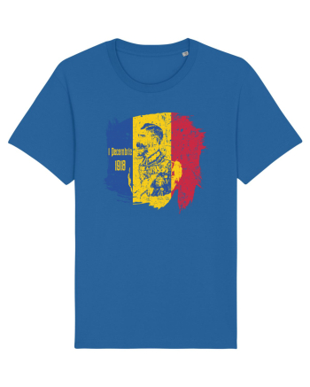 Unirea 1 Decembrie 1918 - Regele Ferdinand 1 Royal Blue