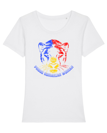 PROUD ROMANIAN WOMAN- Romanca mandra White