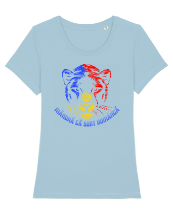 Mandra ca sunt romanca Sky Blue