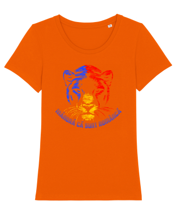 Mandra ca sunt romanca Bright Orange
