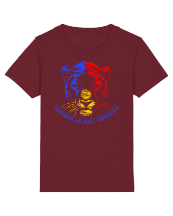 Mandra ca sunt romanca Burgundy