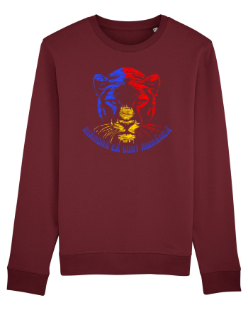 Mandra ca sunt romanca Burgundy
