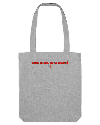 VINUL SE BEA, NU SE DISCUTA Heather Grey