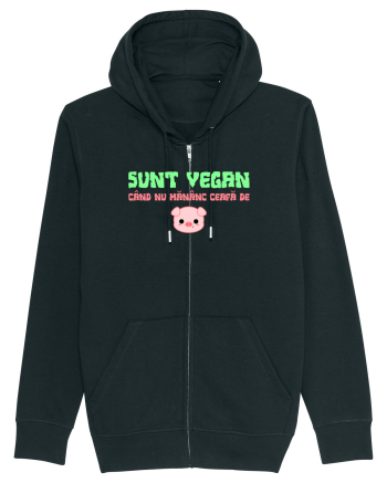 SUNT VEGAN CAND NU MANANC CEAFA DE PORC Black