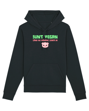 SUNT VEGAN CAND NU MANANC CEAFA DE PORC Black
