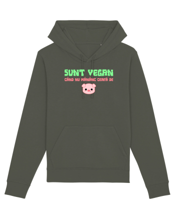 SUNT VEGAN CAND NU MANANC CEAFA DE PORC Khaki