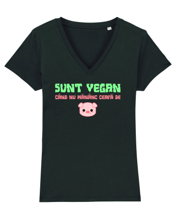 SUNT VEGAN CAND NU MANANC CEAFA DE PORC Black