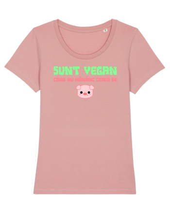 SUNT VEGAN CAND NU MANANC CEAFA DE PORC Canyon Pink