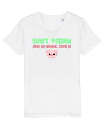 SUNT VEGAN CAND NU MANANC CEAFA DE PORC White