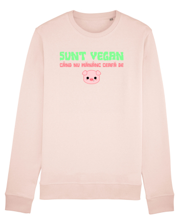 SUNT VEGAN CAND NU MANANC CEAFA DE PORC Candy Pink