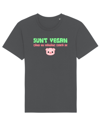 SUNT VEGAN CAND NU MANANC CEAFA DE PORC Anthracite