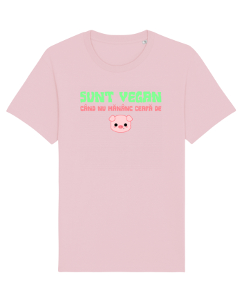 SUNT VEGAN CAND NU MANANC CEAFA DE PORC Cotton Pink