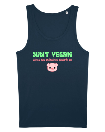 SUNT VEGAN CAND NU MANANC CEAFA DE PORC Navy