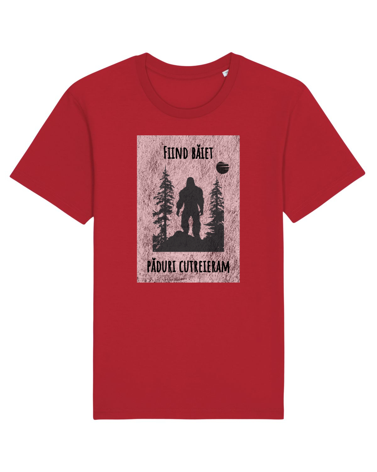 Tricou mânecă scurtă Unisex Rocker Red