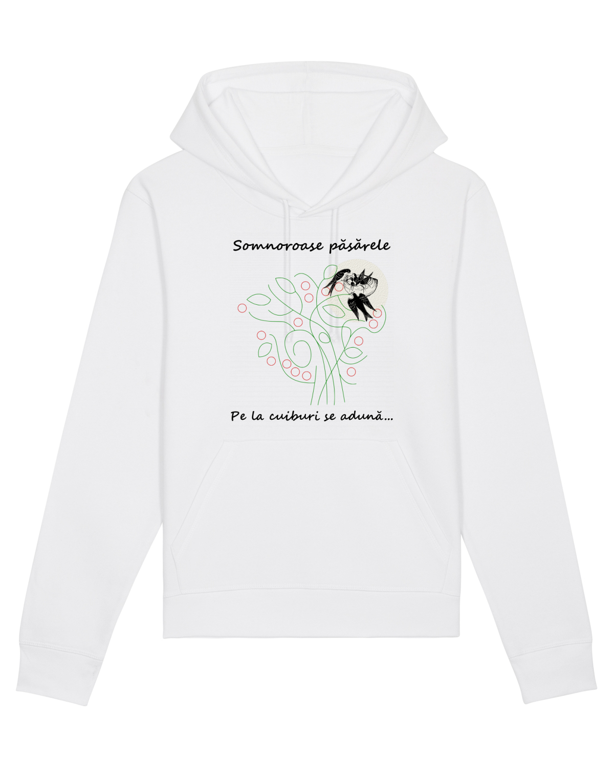 Hanorac Unisex Drummer White