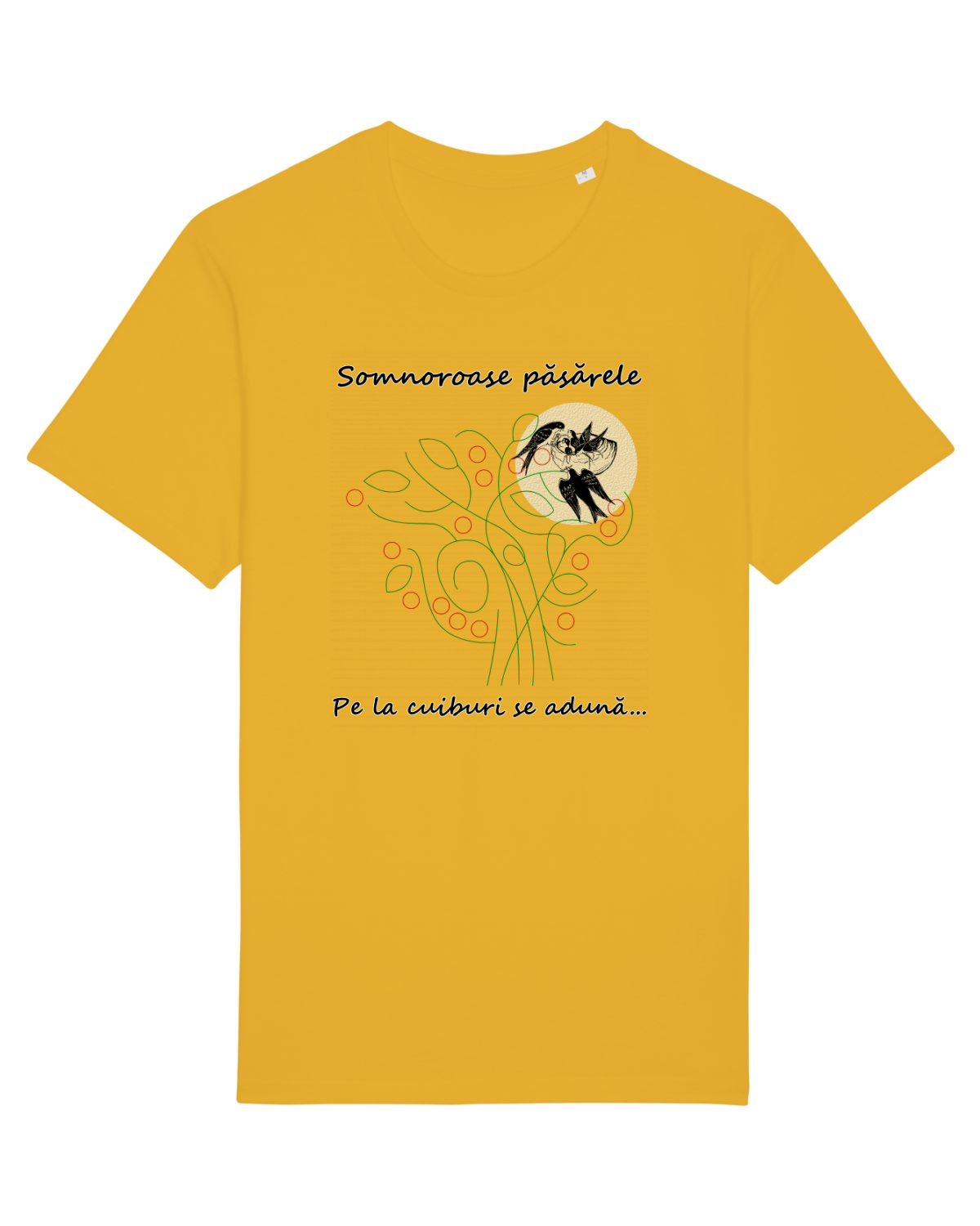 Tricou mânecă scurtă Unisex Rocker Spectra Yellow