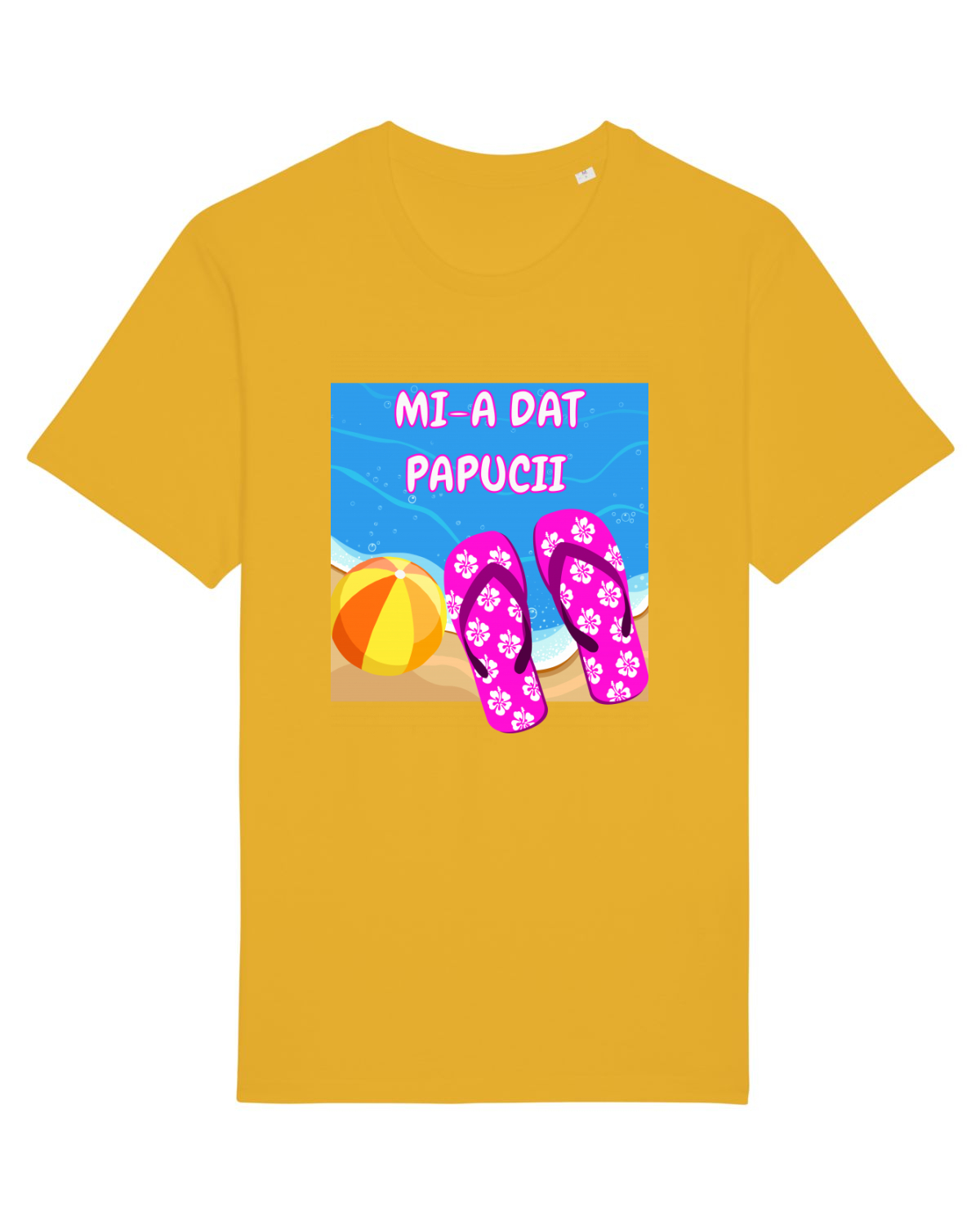 Tricou mânecă scurtă Unisex Rocker Spectra Yellow
