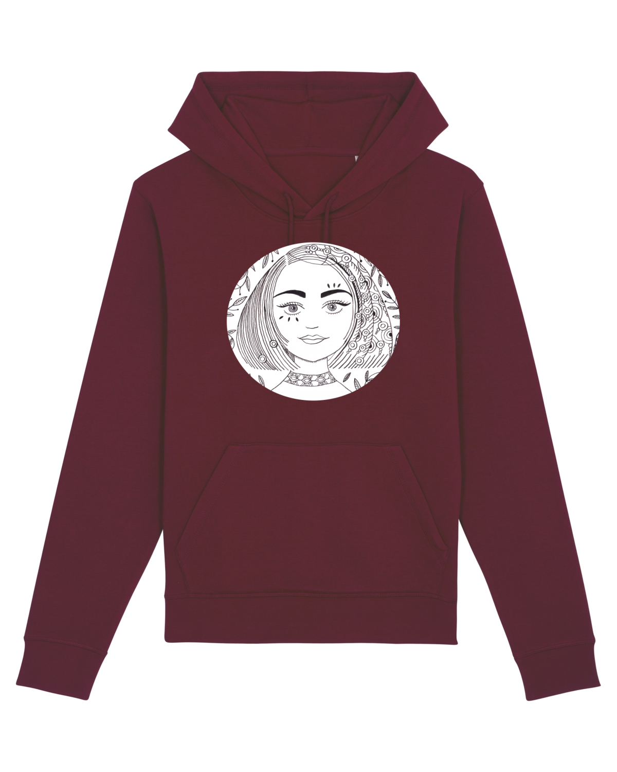 Hanorac Unisex Drummer Burgundy