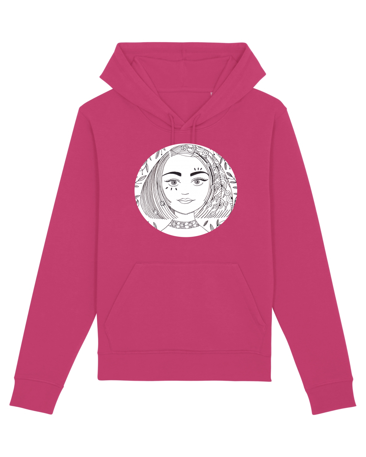 Hanorac Unisex Drummer Raspberry