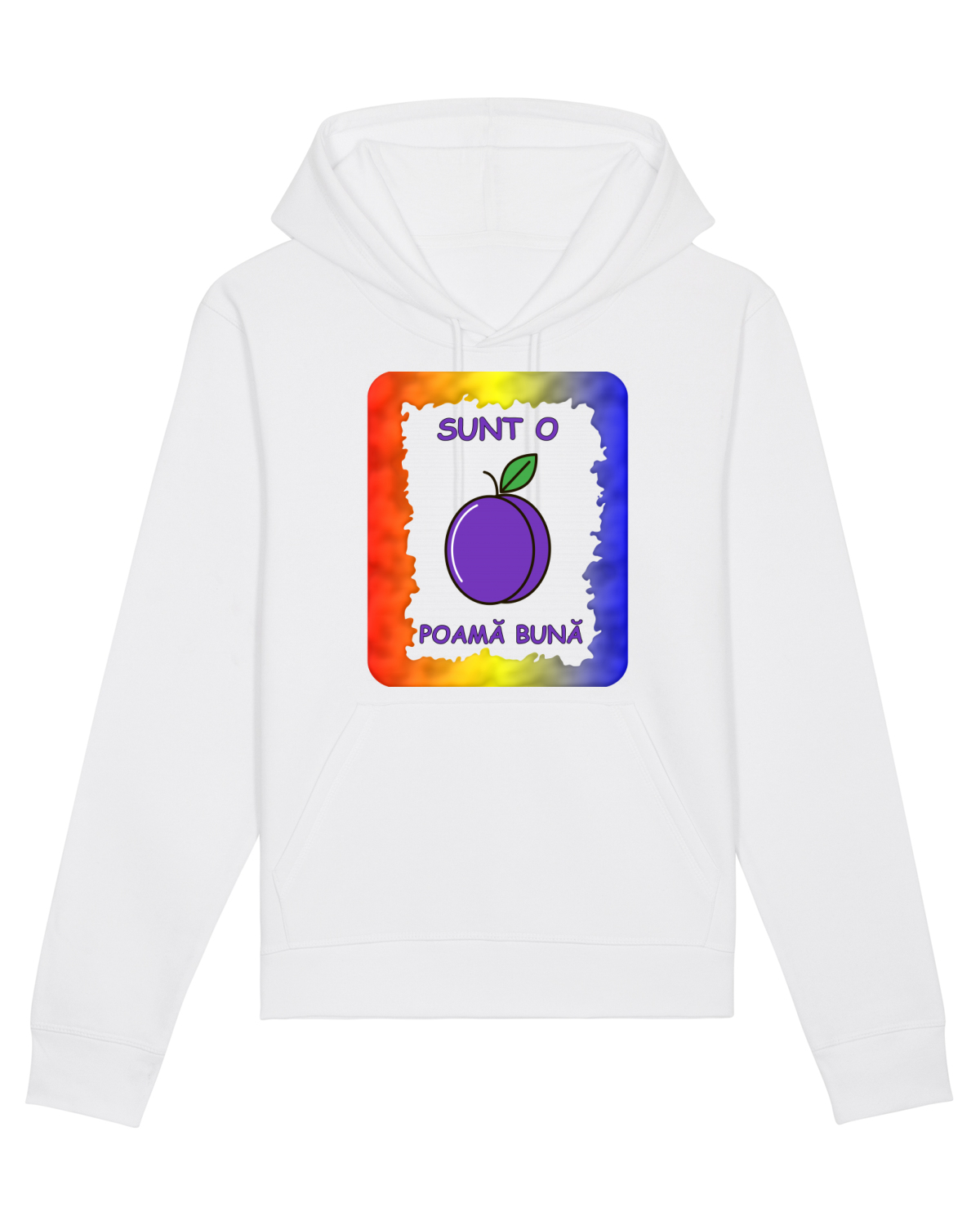Hanorac Unisex Drummer White