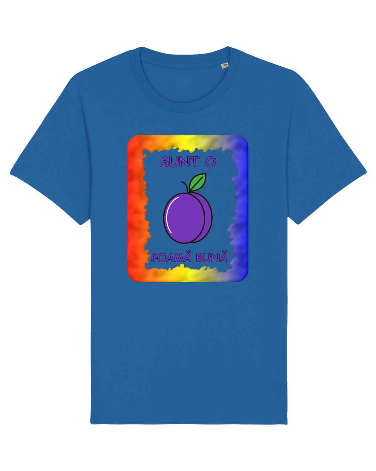 Tricou mânecă scurtă Unisex Rocker Royal Blue
